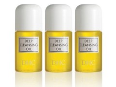 DHC Deep Cleansing Oil Mini 3 Pack, 1 fl oz.each, includes 4 free samples