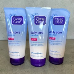 Clean & Clear Daily Pore Cleanser – 3 Pack