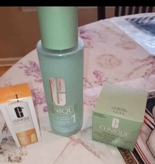 CLINIQUE BUNDLE of 3; Moisture Surge – 72hr, Clarifying Lotion, Fresh Pressed DB