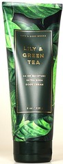 Bath & Body Works LILY & GREEN TEA Body Cream Lotion Moisturizer 8oz