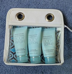 Victoria’s Secret Spa Set of 3 Body Care Products, NEW in Zipper Bag