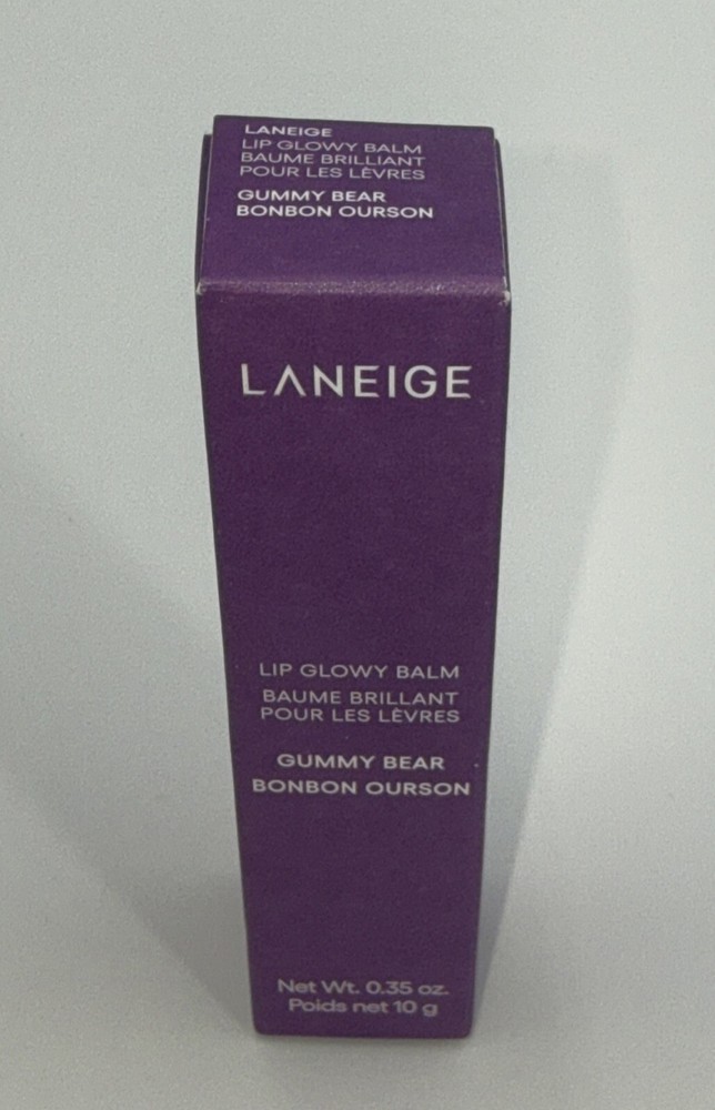 Laneige Lip Balm – Hydrating Glossy Tint (Clear & Concise) Gummy Bear- 0.35oz