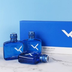 VACCI Homme Energy Skin Care Set (2 Toner + 1 Emulsion) 3-items For Men Set NEW