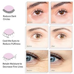 32 Pairs 24K Gold Collagen Eye Masks for Dark Circles and Puffiness Women