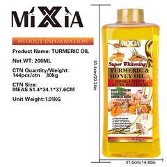 Turmeric Oil Dark Spot Corrector Serum Face Body Vitamin E Brightening Glowing··