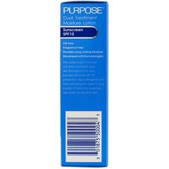 4 Fl Oz Sunscreen SPF 10 Moisturizer Hypoallergenic Oil Free Lightweight Lotion
