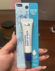 b.pure Hydrating Night Lip Mask Hyaluronic Acid Hydrating Paraben-Free 0.35 oz