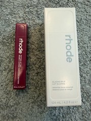 Rhode Glazing Milk Hydrating Ceramide Facial Essence 4.2oz + Lip Tint