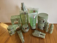 Sealed 16pc Wei East China Skincare Set: Face, Eyes, & Lip, Chestnut & Green Tea