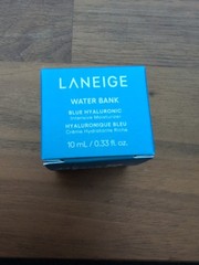 Laneige Water Bank Blue Hyaluronic Cream Moisturizer 10ml/0.33fl oz New Travel