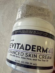 Advanced Skin Cream 4.0 oz Revitaderm Urea 40