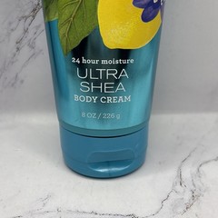 Bath & Body Works Sheer Cotton & Lemonade Ultra Shea Body Cream 8 Oz Signature