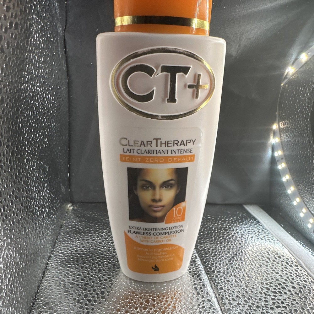 CT+ ClearTherapy Lightening Face Lotion with Carrot Oil for Dark Spots