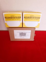 Nutrius Brazilian Body Butter Cream 6fl.oz./177mL New In Box; LOT OF 2