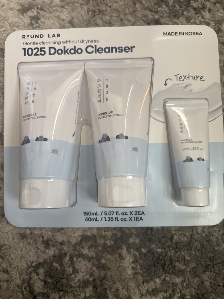 Round Lab 1025 Dokdo Cleanser 2pc 150ml 1pc 40ml total 340ml 독도 클린저