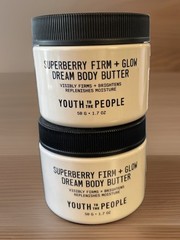 2 Youth to the People Superberry Firm + Glow Dream Body Butter 50g/1.7 oz ea NEW
