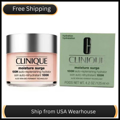 Clinique Moisture Surge 100H Auto-Replenishing Hydrator 4.2oz/125ml – Pack of 1