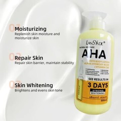 3-pack AHA Strong Brightening Vitamin C Whitening Body Lotion 500ml-USA seller