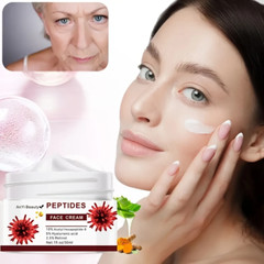 Peptide Face Cream Anti Aging Collagen Protein Fine Lines Plump Firm Skin Cream