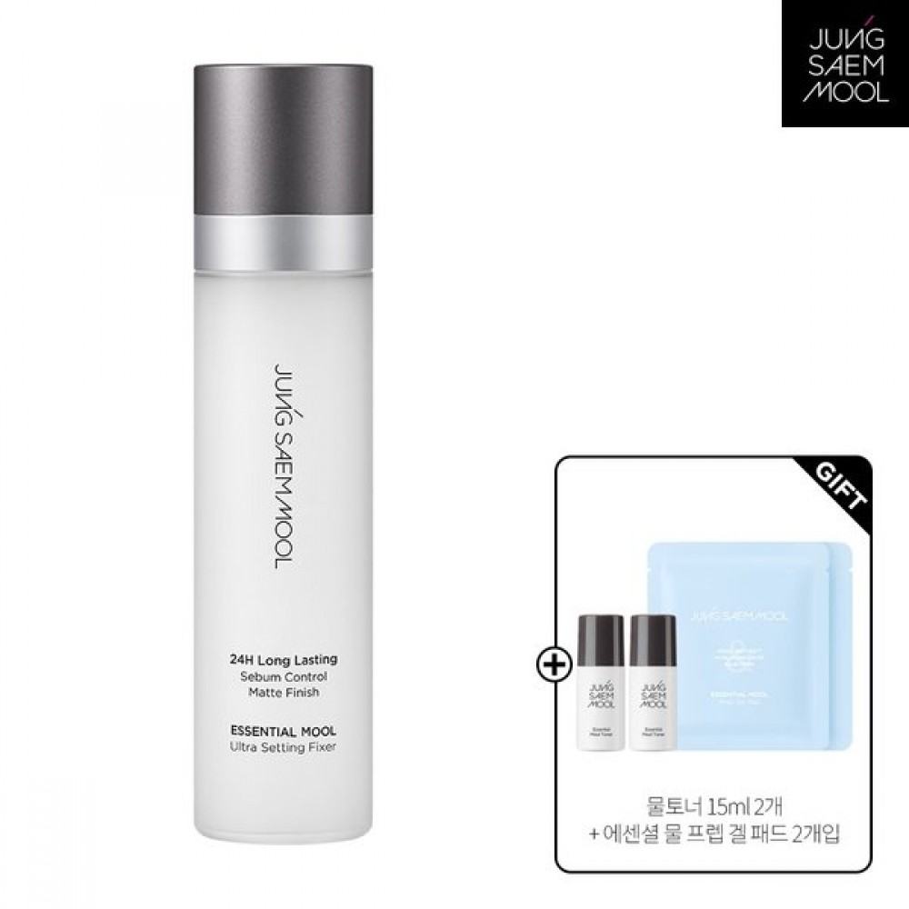 JUNGSAEMMOOL Essential Water Ultra Setting Fixer 120ml + Deep Cleansing Foam 15m