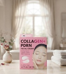 COLLAGEN + PDRN FACIAL CREAM Morning Routine collagen: FIRMING PDRN: