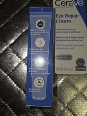 CeraVe Eye Repair Cream 0.5 oz. Eye Cream Lot Of 2