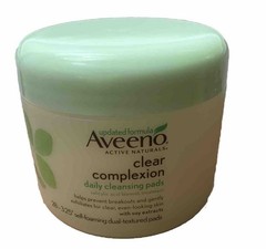 Aveeno Clear Complexion DAILY CLEANSING PADS 28 Pads SEALED *Discontinued*