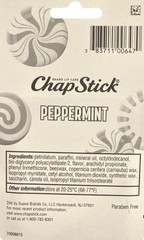 3pc Set CHAPSTICK Lip Balm PEPPERMINT Candy HOLIDAY/CHRISTMAS Limited Edition!