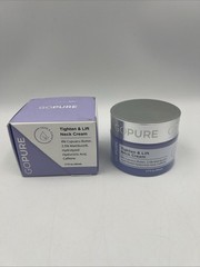 2x Go Pure Tighten & Lift Neck Firming Cream 1.7 Oz 50ml Exp. 12/28 New & Sealed