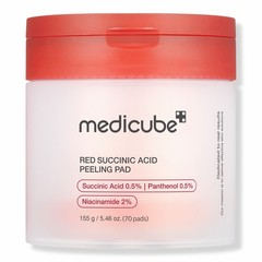 Medicube Red Succinic Acid Peeling Pads 155 g / 5.46 oz. – Brand New Sealed