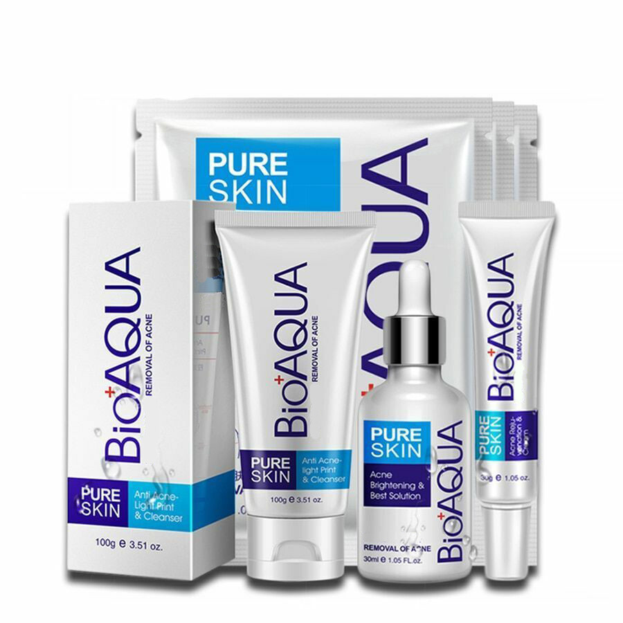 BIOAQUA Face Acne Treatment Anti-Acne Scar Removal Spots Oil Cream Blemish Marks