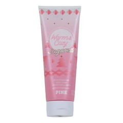 VICTORIA’S SECRET PINK WARM & COZY SUGARED FRAGRANCE BODY LOTION CREAM 8 oz New