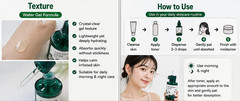 Round Lab Pine Calming Cica Ampoule 30ml x3 Set Soothing Facial Serum Korea