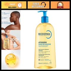 Nourishing Shower Oil for Face & Body, Cleansing Oil for Dry Sensitive Skin, Fam