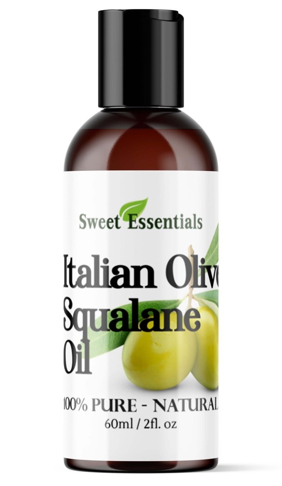100% Pure Olive Squalane Oil – 2oz – Imported From Italy – Natural Anti-Aging