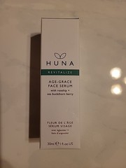 HUNA Age-Grace Face Serum REVITALIZE Rosehip + Sea Buckthorn Berry 30ml/1 FL Oz