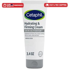 Cetaphil Skin Activator Hydrating & Firming Cream For Face, Neck & Chest 3.4 oz,