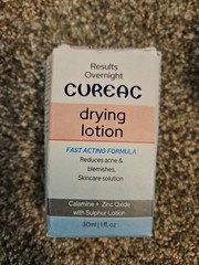 Cureac Acne Drying Lotion, Acne Cure, Dries Out Pimples Blemishes | 30ml, 8/2027