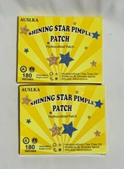 AUSLKA Shining Star Pimple Patch 2 Pack 360 Count Hydrocolloid Tea Tree Oil