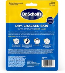Dr. Scholl&rsquo;s Dry, Cracked Skin, Ultra Hydrating Foot Mask, 3 Pairs Moisturizing