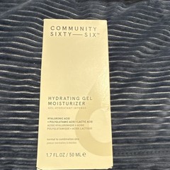 Community Sixty-Six Hydrating Gel Face Moisturizer w/ Hyaluronic Acid, 1.7 fl oz