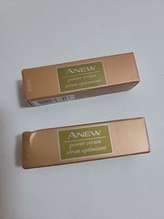 2 Avon Anew POWER SERUM Trial Sample Travel Size 5 X Mini 0.24 fl oz Ea New