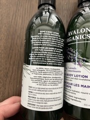 Avalon Organics Nourishing Lavender Hand & Body Lotion, 12 oz. (Pack of 2)