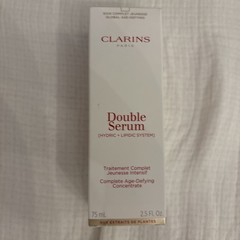 Clarins Double Serum Hydric Lipidic System 75 Ml (2.5 Oz) NWB LARGE msrp $190