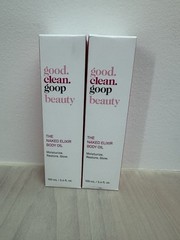NEW good.clean.goop Beauty The Naked Elixir Body Oil 3.4 oz / 100 m