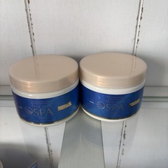 NEW 2 BATH & BODY WORKS TRUE BLUE SPA FOOT EFFERVESCENT FOOT SOAK 11.5 OZ JAR