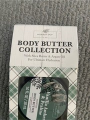 Body Butter Collection Set with Shea Butter & Argan Oil for Ultimate Hydration