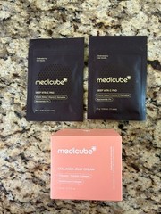 medicube Jelly Cream with Collagen, 3.71 fl.oz with Vitamin C pads
