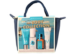 Moroccan Oil The Body Collection Gift Set Travel Hand Cream, Fragrance, Hair Oil