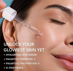 3 PK LAKIBOLE Hyaluronic Acid Serum Advanced Peptide Complex Optimal Hydratio200